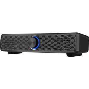 Archeer PC speakers - Soundbar - stereo - computer luidspreker - 2x5 w -360 ° stereogeluid - voor pc TV Tablet PS4 Smartphone - zwart