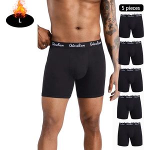 Livano Onderbroeken Heren - Boxershort - Ondergoed - Boxer - Underwear - Mannen - 5 Pack - Zwart - L