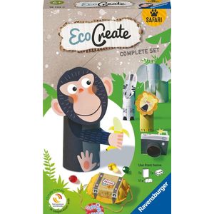 Ravensburger EcoCreate Mini Safari -  Hobbypakket - Knutselen met oude verpakkingen