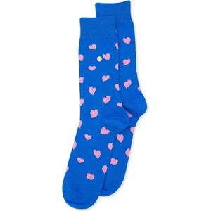 Alfredo Gonzales sokken hearts blauw - 35-37