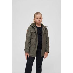 Brandit - BW Kinder Parka jas - Kids 122/128 - Groen