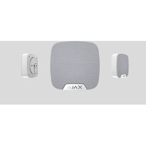 Ajax HomeSirene sirene - draadloos - alarmsysteem - inbraak- Optisch geluid voor binnen in het wit