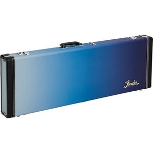 Fender Ombré Strat/Tele Case Belair Blue - Koffer voor elektrische gitaren