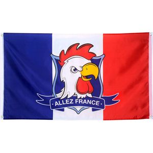 Boland - Polyester vlag 'Allez France' - Voetbal - Voetbal