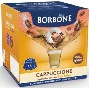 Caffè Borbone Selection - Dolce Gusto - Cappucino - 16 capsules