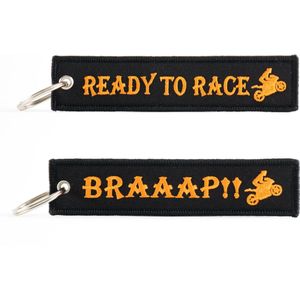 Braap!! - Sleutelhanger - Motor - Scooter - Auto - Universeel - Accessoires