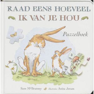 Raad eens hoeveel ik van je hou puzzelboek