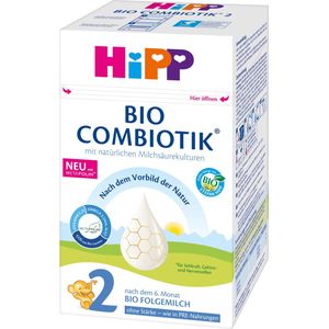 Hipp Opvolgmelk 2 Combiotik zonder zetmeel na de 6e maand, 600 g