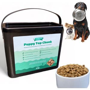 Mister Mill Puppy Top Chunk - Puppy Brokken - Puppy Voer - Hondenbrokken Droog - Hondenvoer Droog - Hondenvoeding - Hondenbrokken Puppy - 3KG