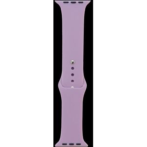 smartwatch bandje Silicoon voor watch bandje – Lavendel – Geschikt Voor 42 / 44 / 49mm – Smartwatch Siliconen Bandje