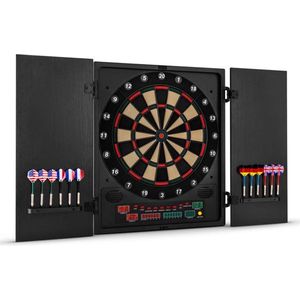 Dartchamp dartbord dartautomaat softtip design-deuren zwart
