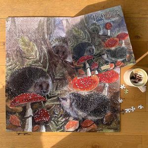Alex Clark Puzzel 1000 stukjes Hedgehogs ~ Egels