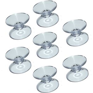 Set van 60 pvc zuignappen dubbel (30 mm)