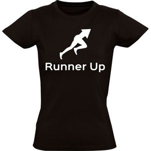 Runner Up Dames T-shirt - wedstrijt - hardloper - tweede - shirt