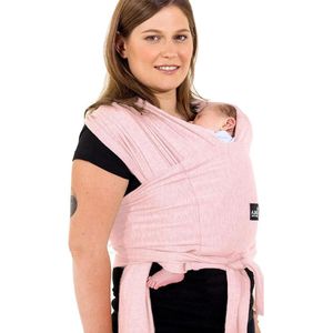 Verstelbare multifunctionele draagzak roze - makkelijk aan te doen - unisex - tot 10kg - geregistreerd ontwerp KBC Draagzak