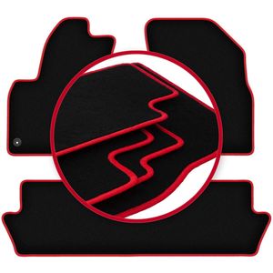 CARLUX-RED automatten voor: Citroen C4 Grand Picasso minivan (2006-2013)