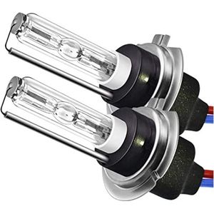 H7 8000k Xenon lampen - 2 Stuks - HID- Xenon - 8000K - Dimlicht - Veel zicht - HID - Metalen base - Xenon lamp - H7 - 35W - 12V - Auto lamp - Xenon Auto - Kleur Wit - Blauw - H7 lampen - Grootlicht