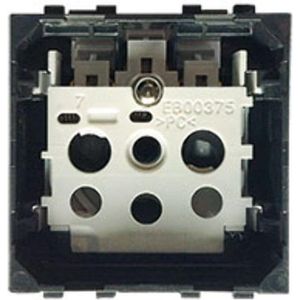 Bticino Living Light Stopcontact sokkel met aarding 2P+A 16A 2 modules - LN4142AN