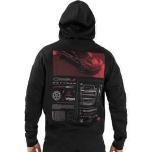 Venum x Dodge Banshee Unisex Hoodie Zwart Rood maat XXL