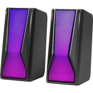 MARVO - Anvil RGB Desktop Speakers - 2.0 Kanaals PC Stereospeaker