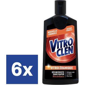 Vitroclen Keramische Reiniger - 6 x 200 ml