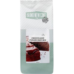 BrandNewCake® Chocolade Fudgecake-mix 400gr - Bakmix