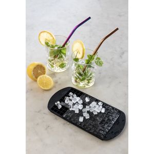 Senza - Ijsblokjesvorm - Crushed ice - Ijsblokjes voor cocktails - 160 ijsblokjes