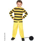 LUCIDA - Lucky Luke Dalton kostuum voor kinderen - XS 92/104 (3-4 jaar)