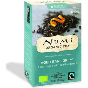 Numi - Zwarte thee -  Aged Earl Grey - Biologisch (3 doosjes thee)