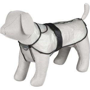 Trixie Hondenregenjas Tarbes - PVC Transparant - Ruglengte 50 cm - XL