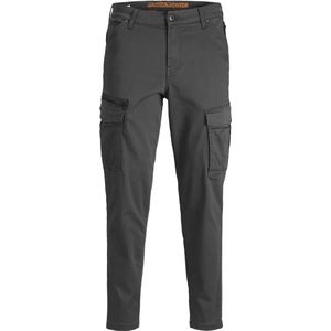 JACK & JONES Ace Dex Tapered loose fit - heren cargo broek - donkergrijs - Maat: 29/30