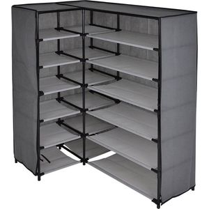 Hoekkast voor schoenen - H107 cm