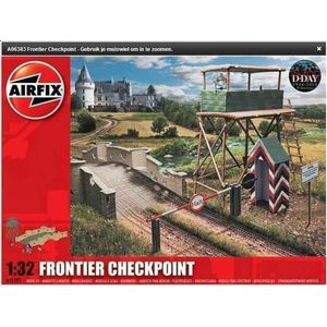 Airfix Modelbouw Gebouw Frontier Checkpoint - Schaal 1:32
