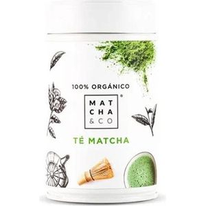 Matcha & Co - ceremoniële matcha thee uit Japan - matcha poeder - matcha thee - 100% organisch gecertificeerd - 80gram