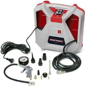 Dino power pack compressor met adapterset 9 st. 230 V / 1100 W