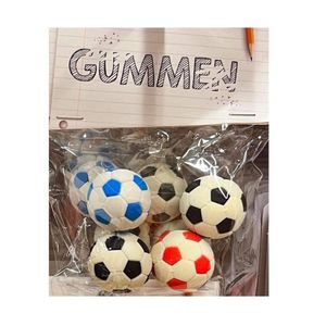 Gum | Potlood Gum | Studeren | School | 4 Stuk | 4Gum | voetbal gummen | sport gum | gummen |