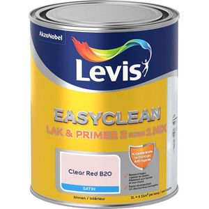 Levis EasyClean Lak & Primer 2-In-1 Mix - Clear Red B20 - 1 L