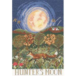 Bothy Threads Lizzie Spikes Hunter's Moon borduren (pakket) XDD3