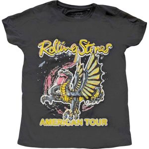 The Rolling Stones - American Tour Dragon Dames T-shirt - S - Zwart
