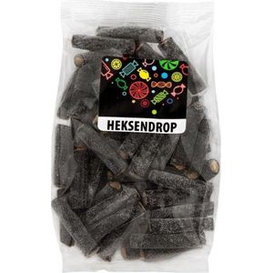 Bakker snoep - HEKSENDROP - Multipak 12 zakjes