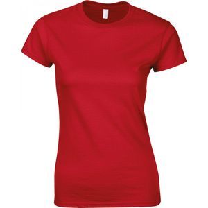 Bella - Unisex Jersey V-Neck T-Shirt - Red - 2XL