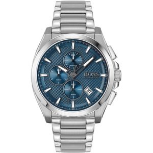 Hugo Boss Grandmaster 1513884 Horloge - Staal - Zilverkleurig - Ø 46 mm