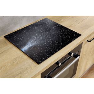 Inductiebeschermer - Meteoor in de Ruimte - 28x52 cm - Inductiebeschermer - Inductie Afdekplaat Kookplaat - Inductie Mat - Anti-Slip - Keuken Decoratie - Keuken Accessoires
