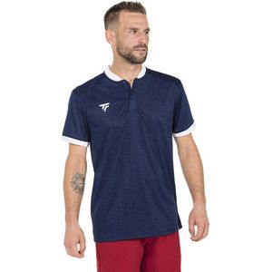 Tecnifibre Team Mesh Polo Met Korte Mouwen Blauw M Man