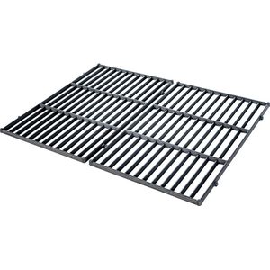In And OutdoorMatch BBQ grillplaat Helga - 45x30cm - Bakplaat - Gietijzer - Zwart