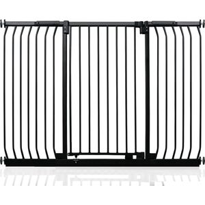 Safetots Hoog Klemhek Elite, 143cm - 152cm, Mat Zwart, Hoog 96.8cm