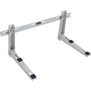 BE COOL Aircobeugel voor de buitenunit split-airconditioners (18.000 BTU tot 24.000 BTU) - 200 KG - Universele Muurbeugel - Ophangframe - Airco Wandhouder