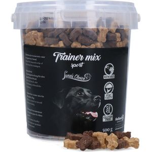 Luna’s Choice Trainermix Vleessmaak - 500 Gram - Hondensnack voor bij de training – Zachte hondensnoepjes – Semi-moist – Geen toegevoegde suikers