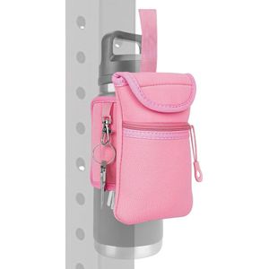 Magnetische Waterfles Zakje Compatibel met YETI Rambler Fles - Hydrofles Brede Mond - Roze - Met Zakken - Gymtas - 580 ml tot 32 oz