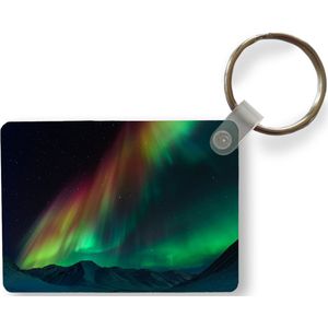 Sleutelhanger - Regenboog - Aurora - Sterrenhemel - Uitdeelcadeautjes - Plastic